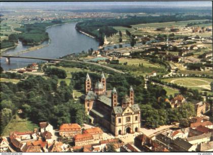 70115645 Speyer Rhein Speyer Kirche Fliegeraufnahme  x 1988