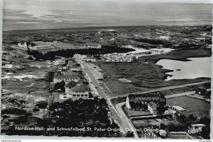 70132976 St Peter-Ording St Peter-Ording Fliegeraufnahme *