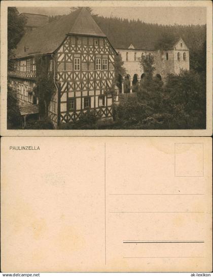 Ansichtskarte Paulinzella-Stadtilm Paulinzella 1925