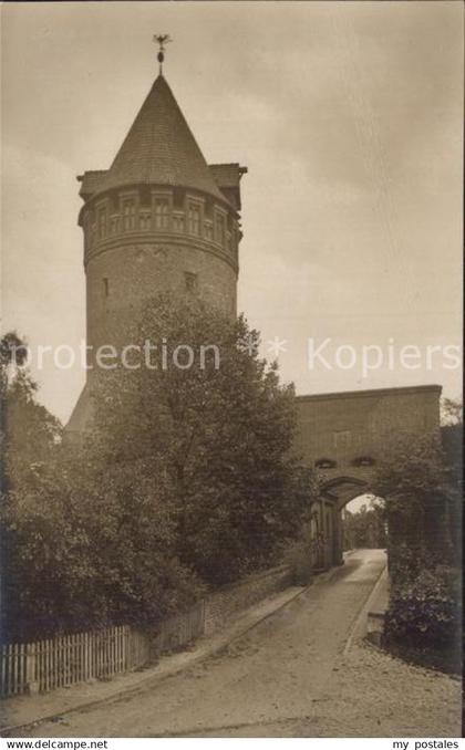 42454038 Tangermuende Gefaengnisturm Burgeingang Tangermuende