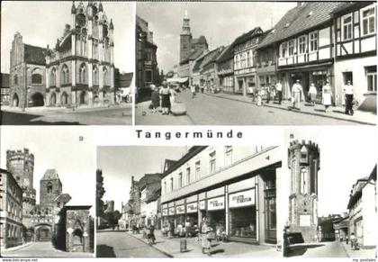 70101124 Tangermuende Tangermuende Rathaus Leninstrasse Neustaedter Tor Eulentur