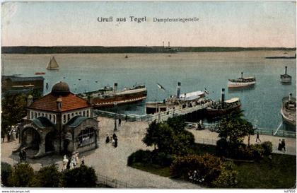 Gruss aus Tegel - Dampferanlagestelle