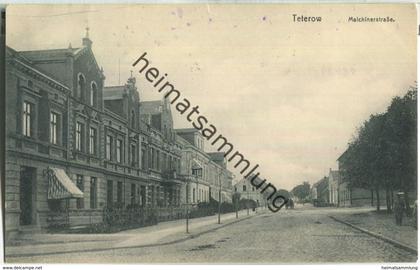 Teterow - Malchinerstrasse - Verlag Herm. Belsen Teterow