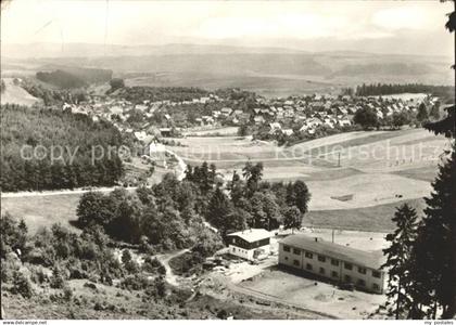 72075102 Frankenhain Thueringen Blick vom Eisenberg