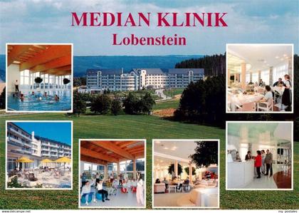 73880619 Lobenstein Bad Median Klinik Lobenstein Hallenbad Gymnastik Speisesaal