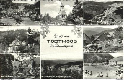 70111587 Todtmoos Todtmoos Bad Weidauftrieb Turm x 1963 Todtmoos