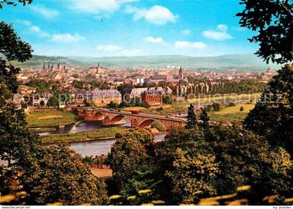 72639153 Trier Panorama Moselbruecke Trier