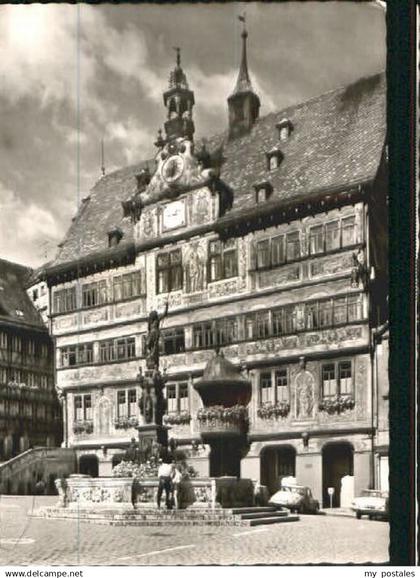 70118180 Tuebingen Tuebingen Rathaus x 1966 Tuebingen