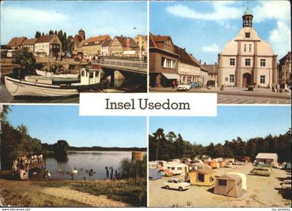 70881955 Usedom Usedom Insel Schiff Bruecke Zeltplaz x