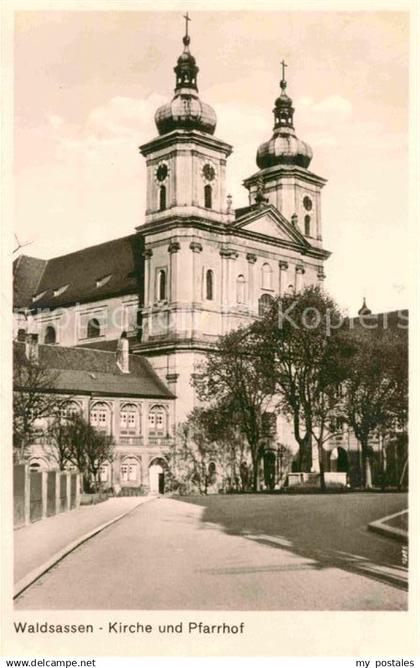 42685291 Waldsassen Kirche Pfarrhof Waldsassen