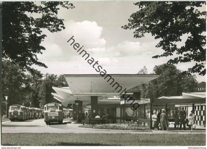 Hamburg-Wandsbek - Omnibus-Bahnhof - Foto-Ansichtskarte