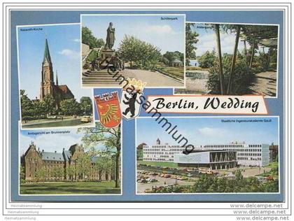 Berlin - Wedding - AK Grossformat