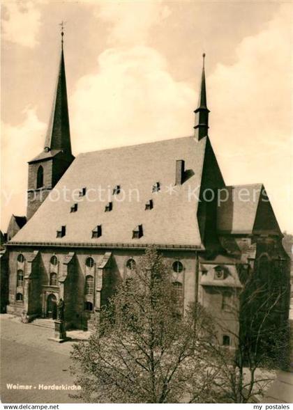 73137963 Weimar Thueringen Herderkirche Weimar Thueringen