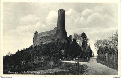 Weinheim Bergstrasse - Ruine Windeck