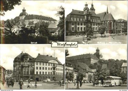 70094768 Weissenfels Saale Weissenfels Schloss Rathaus Kirche Karl-Marx-Platz Sp