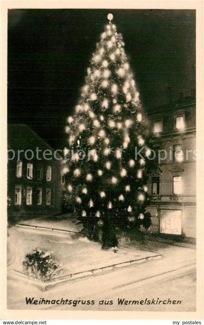 43000355 Wermelskirchen Christbaum Weihnachtskarte Wermelskirchen