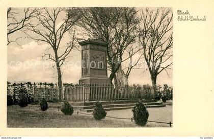 42988604 Wesel Rhein Schill Denkmal Wesel