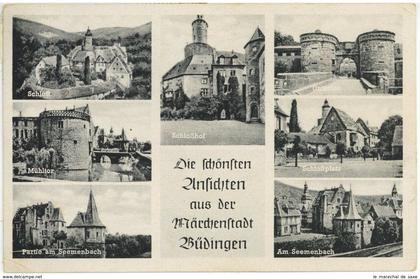 Büdingen Ansichtskarte 1944