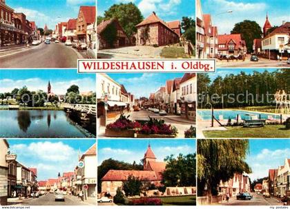 72787344 Wildeshausen Orts und Teilansichten Kirche Schwimmbad Wildeshausen