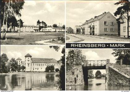 70088613 Rheinsberg Rheinsberg Heim Scholss Bruecke Rheinsberg