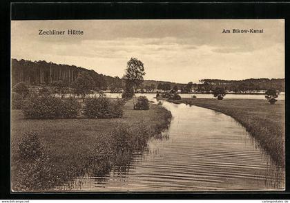 AK Zechlinerhütte, Partie am Bikow-Kanal