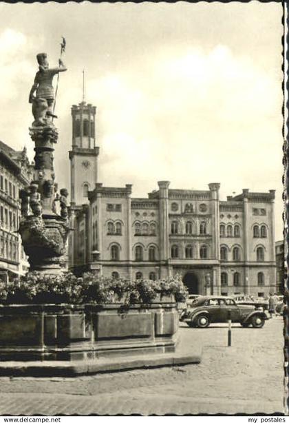 70087822 Zittau Zittau Rathaus Brunnen x 1964