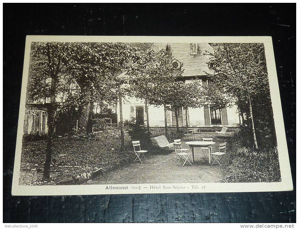 ALLEMONT - HOTEL BON-SEJOUR - 38 ISERE