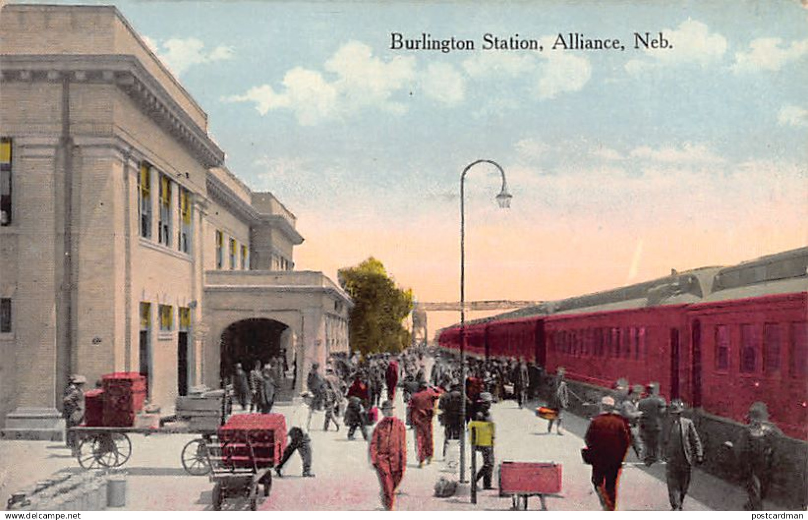 ALLIANCE (NE) Burlington Railroad Station