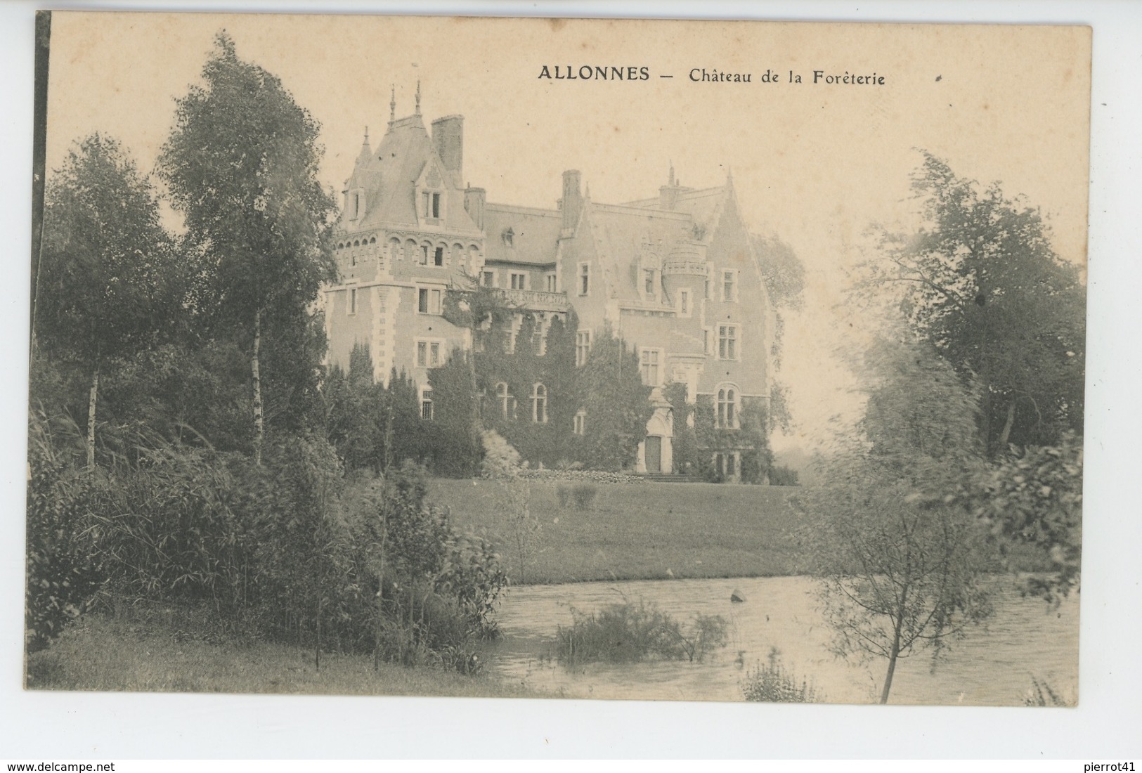 ALLONNES - Château de La Forêterie