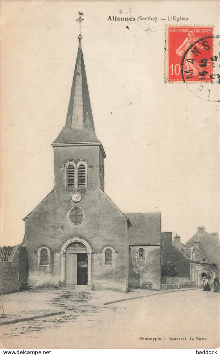 ALLONNES : L'EGLISE