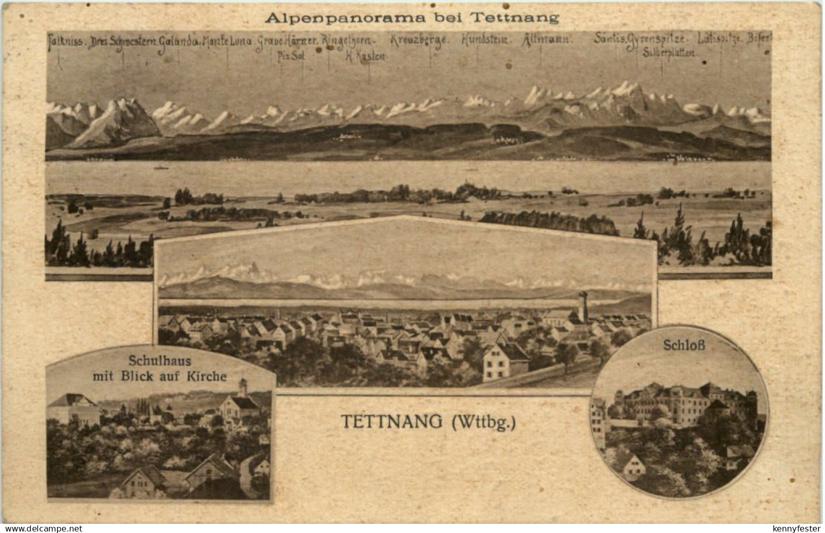 Alpenpanorama bei Tettnang