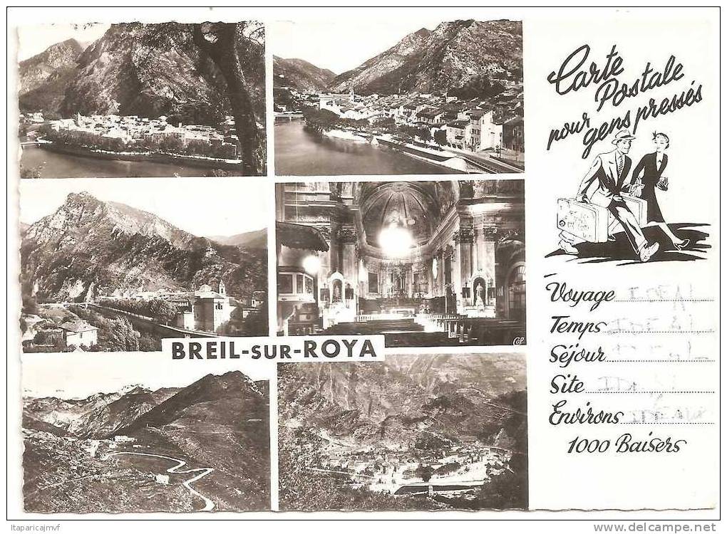 alpes  maritime :  BREIL  sur ROYA  : vues