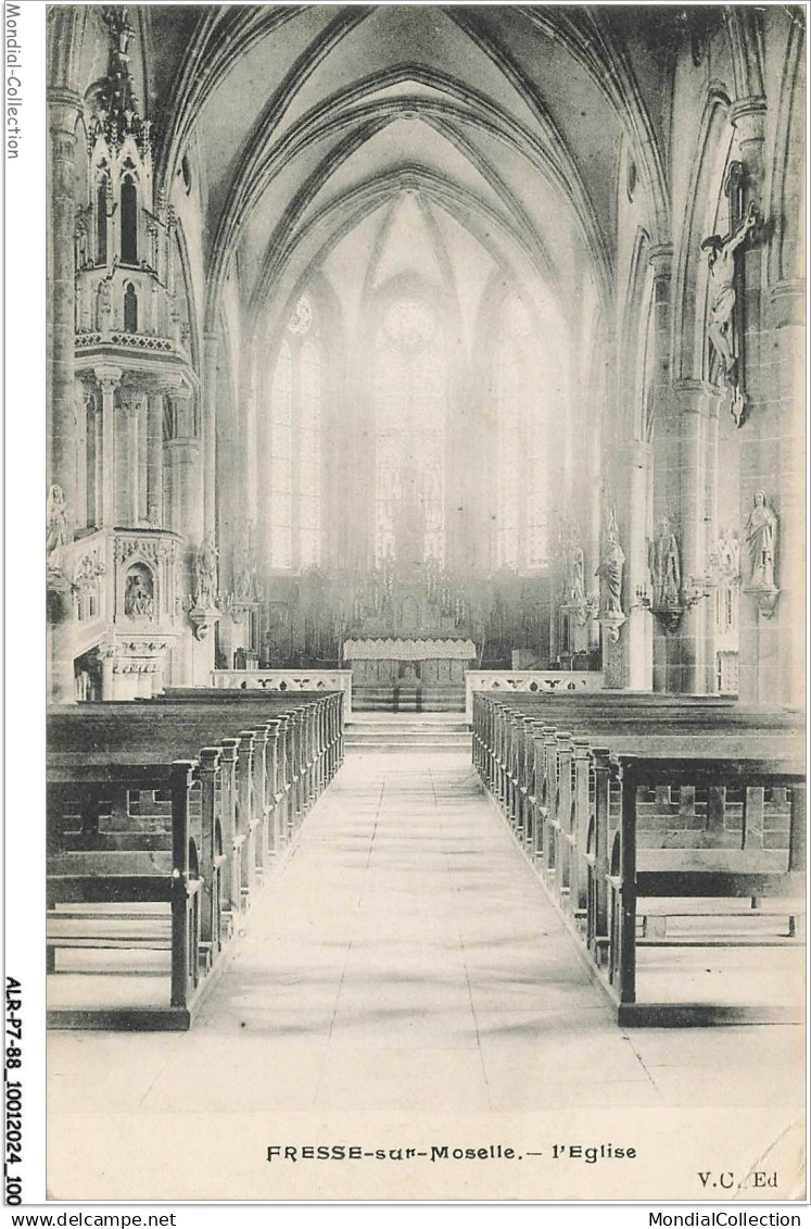 ALRP7-0702-88 - FRESSE-SUR-MOSELLE - l'église