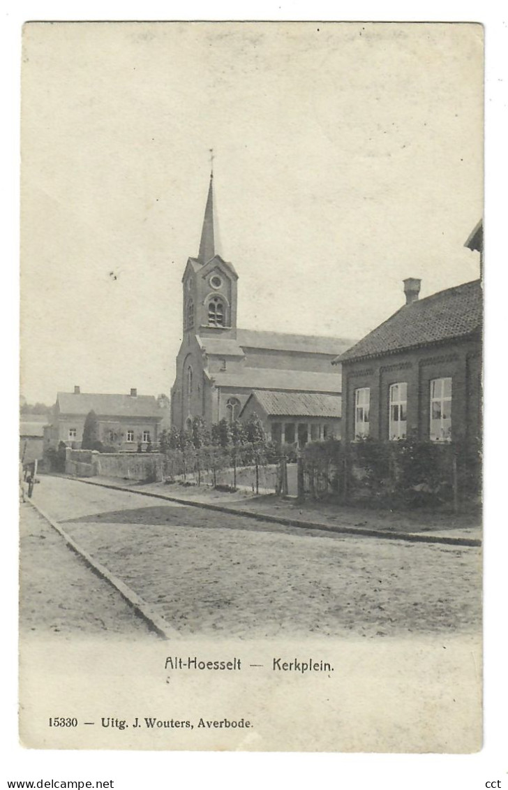 Alt-Hoeselt   Hoeselt    Kerkplein   Uitg J Wouters  Averbode