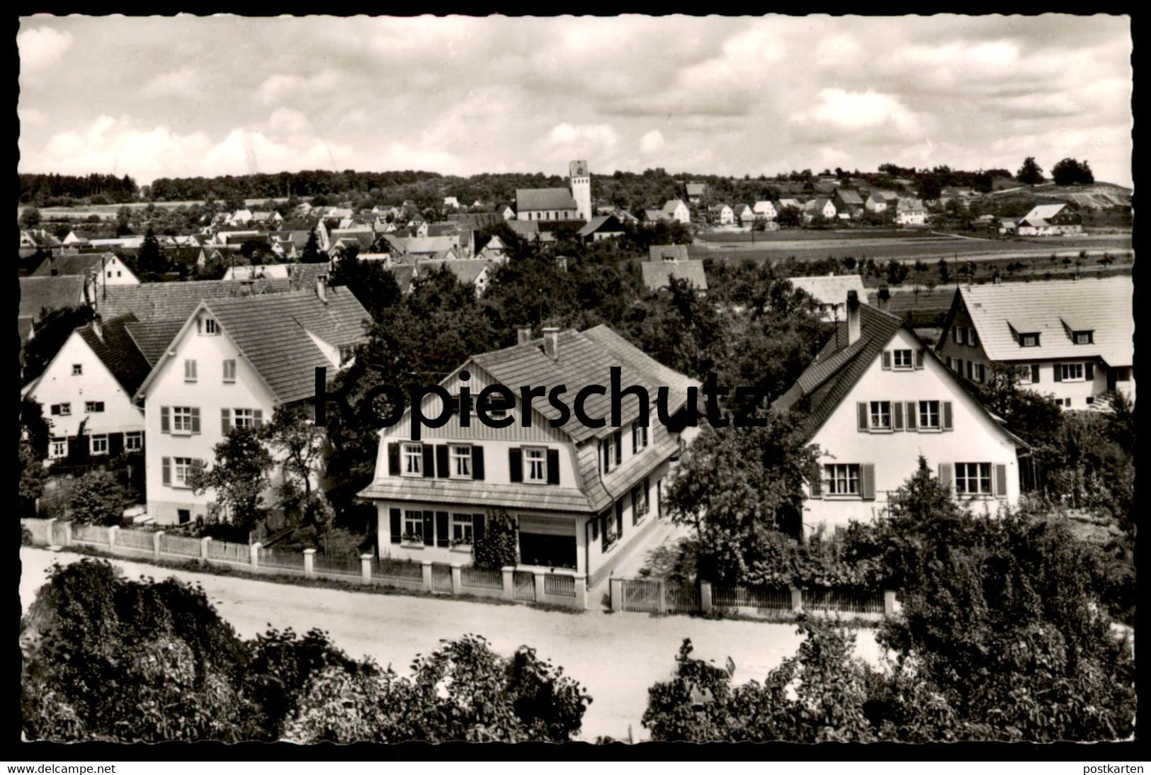 ÄLTERE POSTKARTE ALTHEIM ALB PANORAMA LANGENAU postcard cpa AK Ansichtskarte