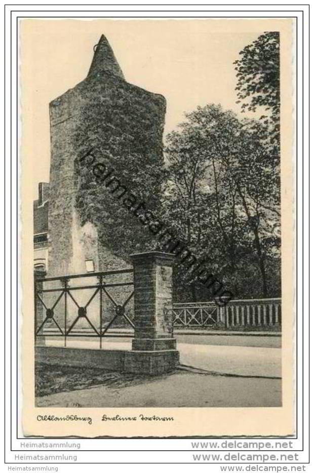 Altlandsberg - Berliner Torturm - Foto-AK ca. 1930