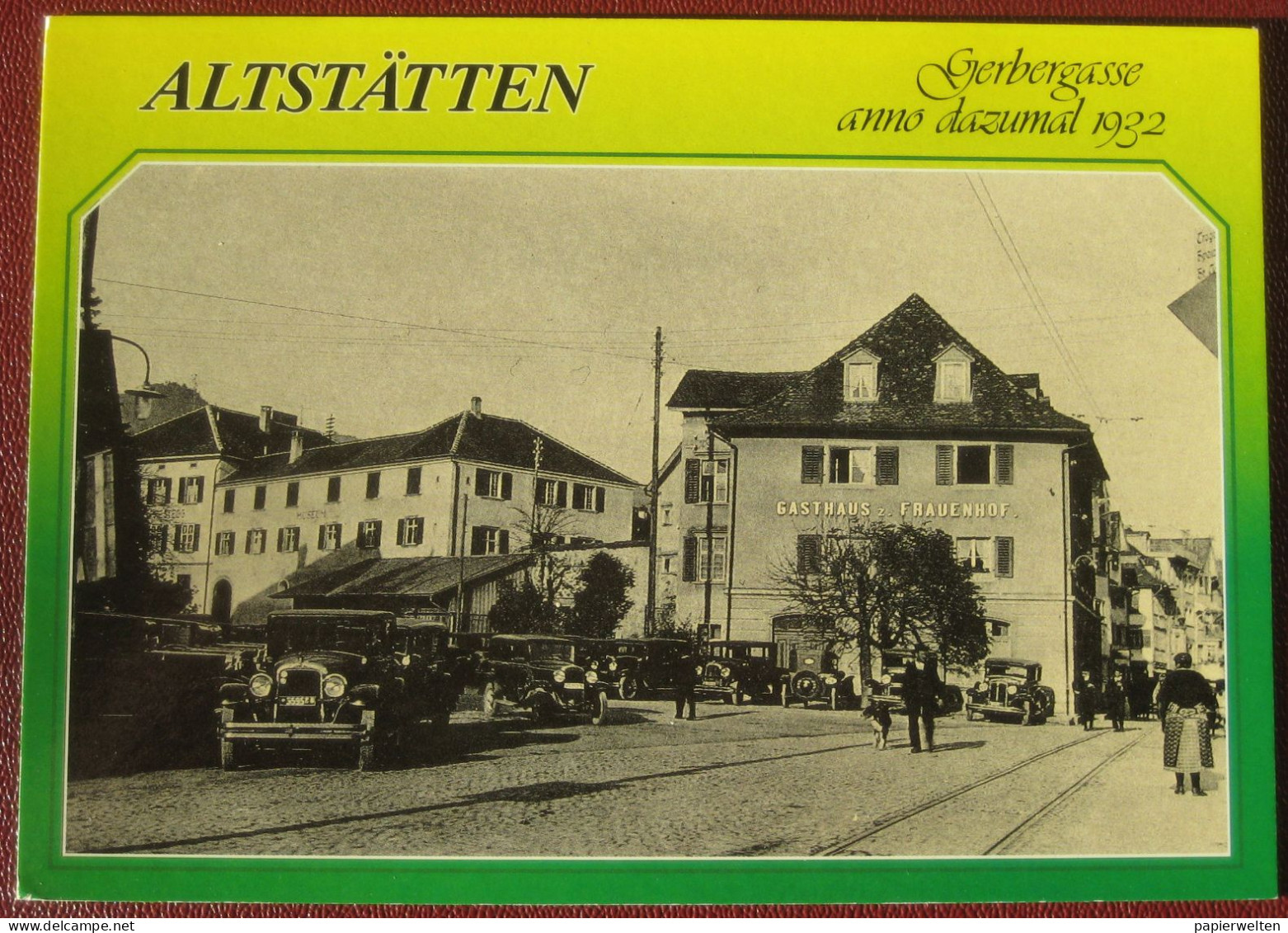 Altstätten (SG) - Gerbergasse anno dazumal 1932