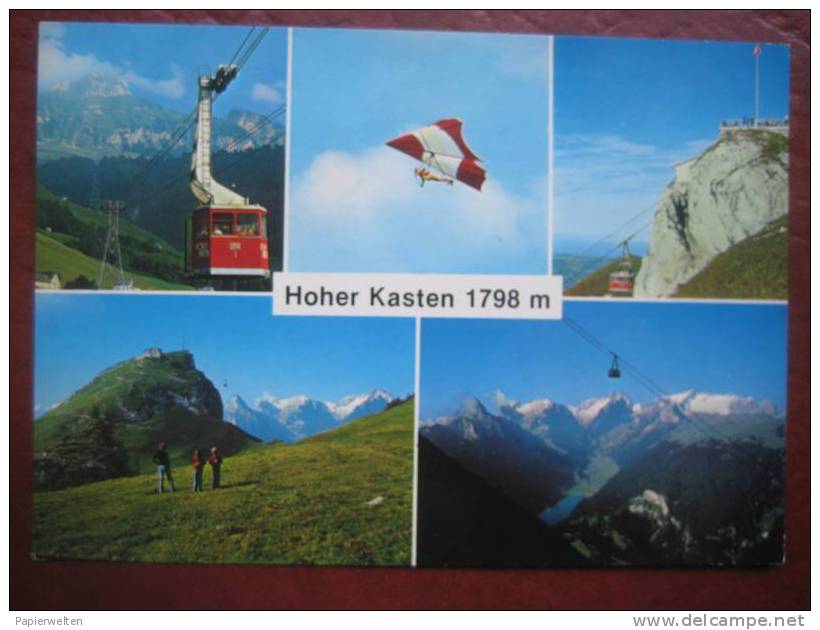 Altstätten (SG) - Mehrbildkarte "Hoher Kasten 1798m"