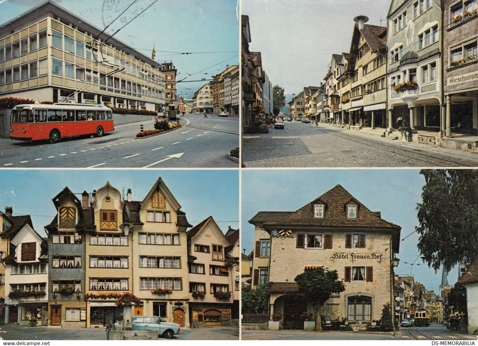 Altstetten im Rheintal , Trolleybus 1976