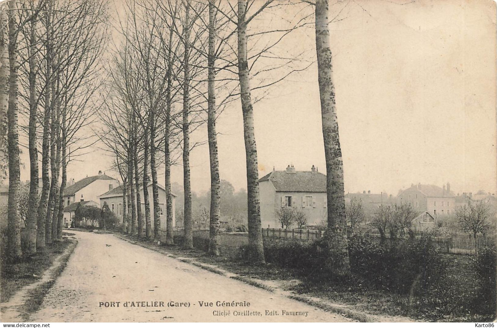 amance * port d'atelier , gare * vue générale * route