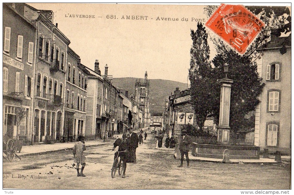 AMBERT AVENUE DU PONT ANIMEE