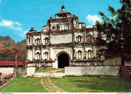 EL SALVADOR - Iglesia Colonial de "Panchimalco" - El Salvador, C A - Carte Postale Ancienne