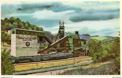 Federal Mine 1 Pittsburgh & Lake Erie Railroad Company Pittsburgh USA Postcard