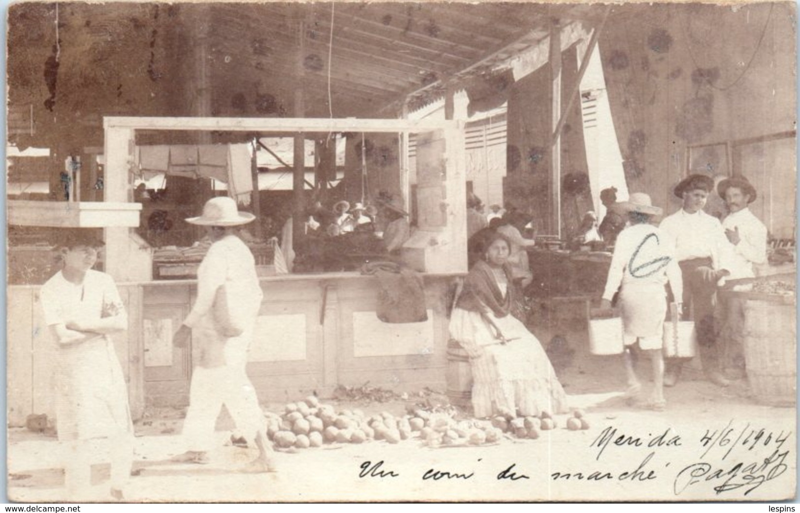 AMERIQUE --  Mexique --  Mérida --  Carte photo - Rare