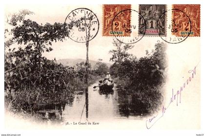 Guyane - Le Canal de Kaw