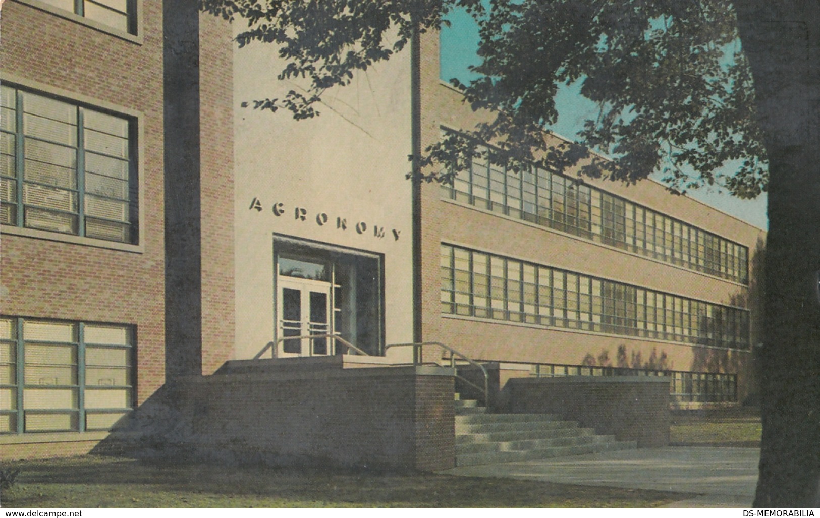 Ames Iowa - Agronomy Building Iowa State University Postcard 1969