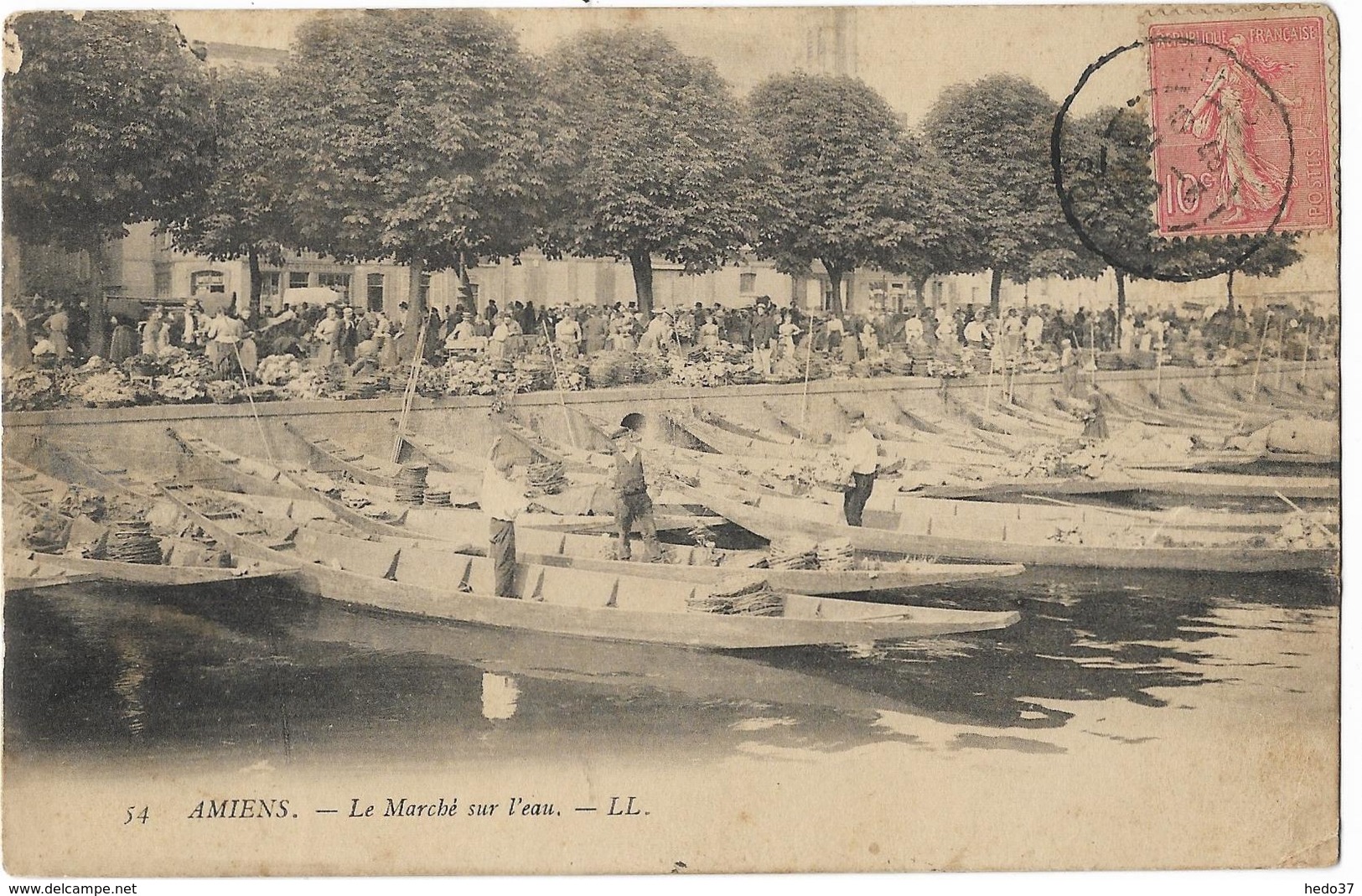 Amiens - Le Marché sur l'Eau