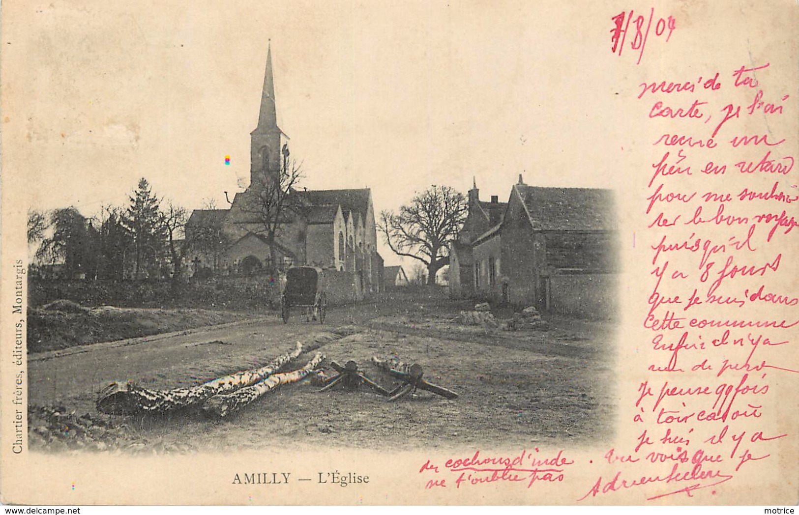 AMILLY - l'église.