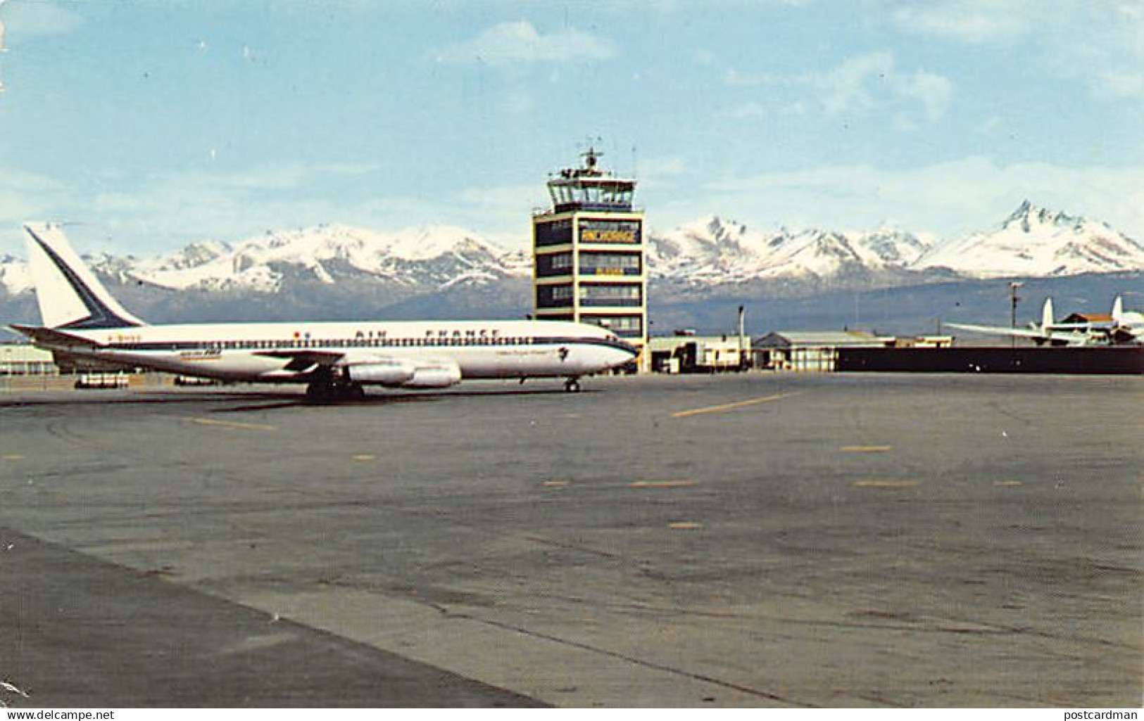 ANCHORAGE (AK) International Airport - Boeing 707 Air France