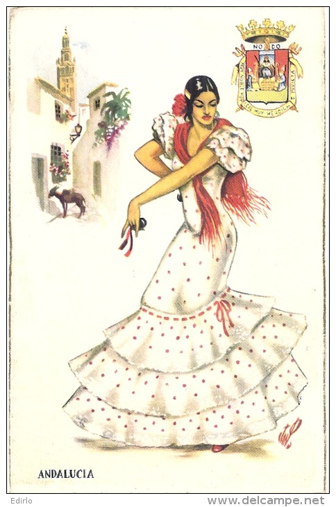 Andalucia - danseuse   unused TTB